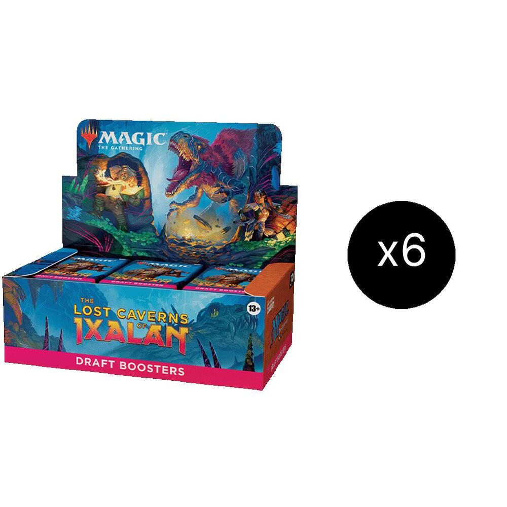The Lost Caverns of Ixalan - Draft Booster Display Case card from The Lost Caverns of Ixalan