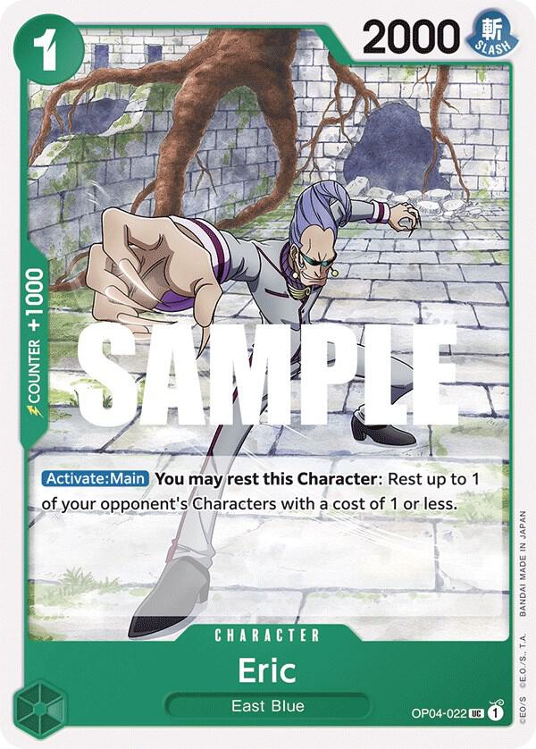 Eric OP04-022 card from Kingdoms of Intrigue