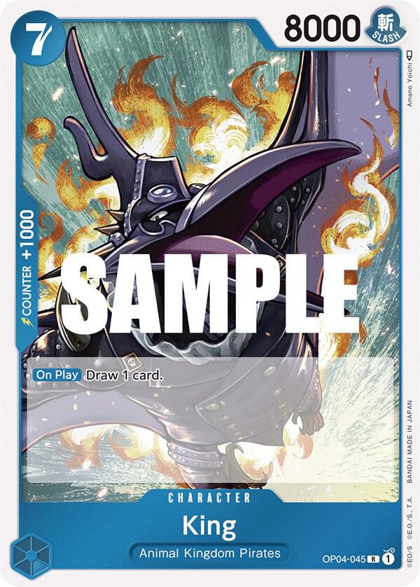 King OP04-045 card from Kingdoms of Intrigue