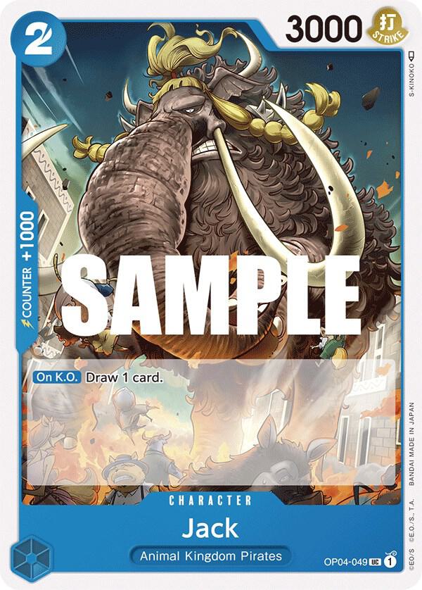 Jack OP04-049 card from Kingdoms of Intrigue