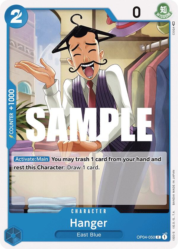 Hanger OP04-050 card from Kingdoms of Intrigue