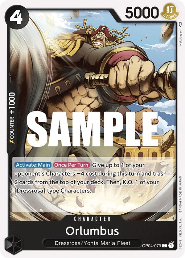 Orlumbus OP04-079 card from Kingdoms of Intrigue