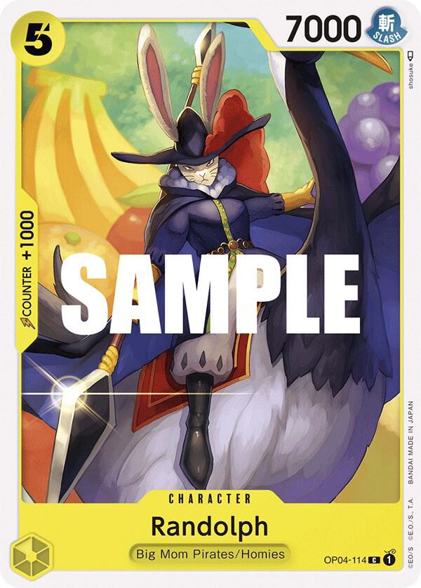 Randolph OP04-114 card from Kingdoms of Intrigue