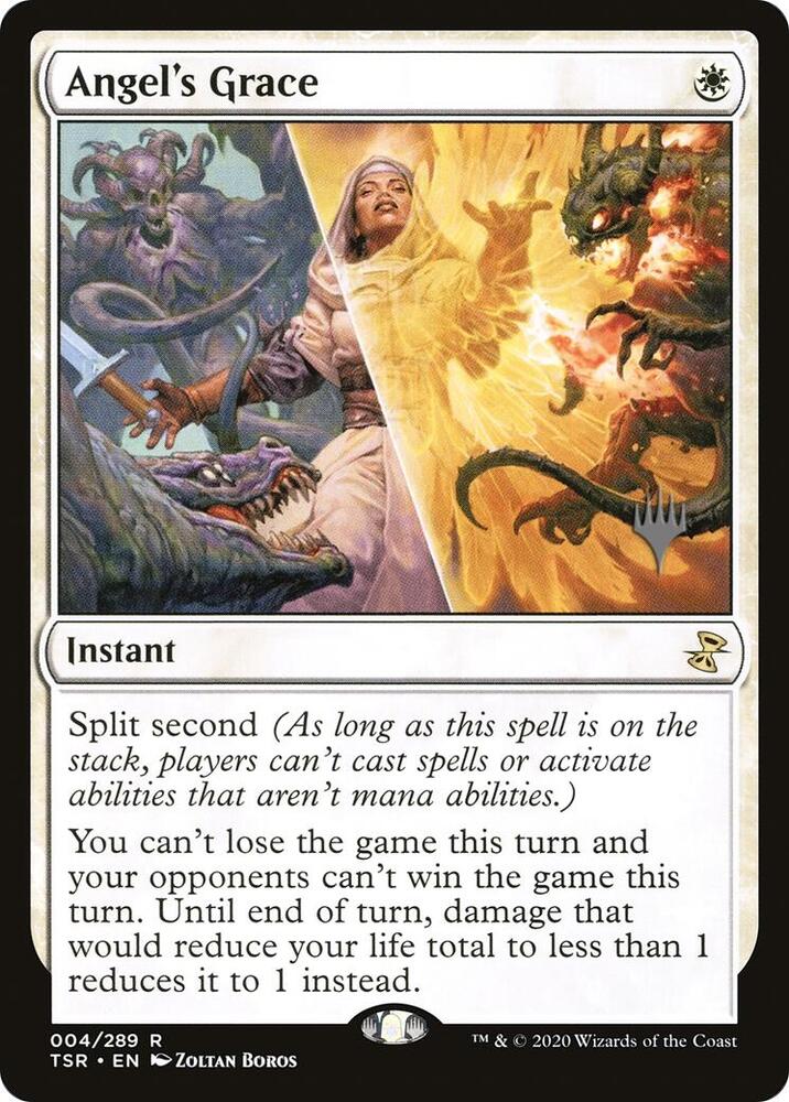 Angel's Grace 4 card from Promo Pack: Wilds of Eldraine
