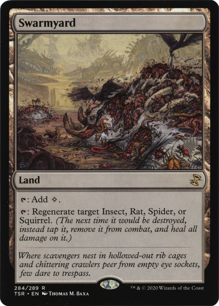 Swarmyard 284 card from Promo Pack: Wilds of Eldraine