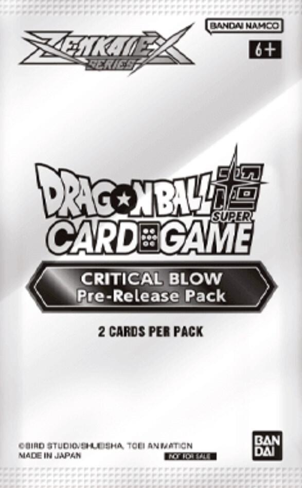Critical Blow Pre-Release Pack card from Critical Blow Pre-Release Cards