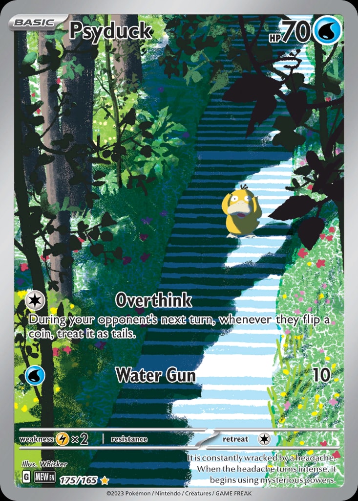 Psyduck 175/165 card from SV: Scarlet & Violet 151