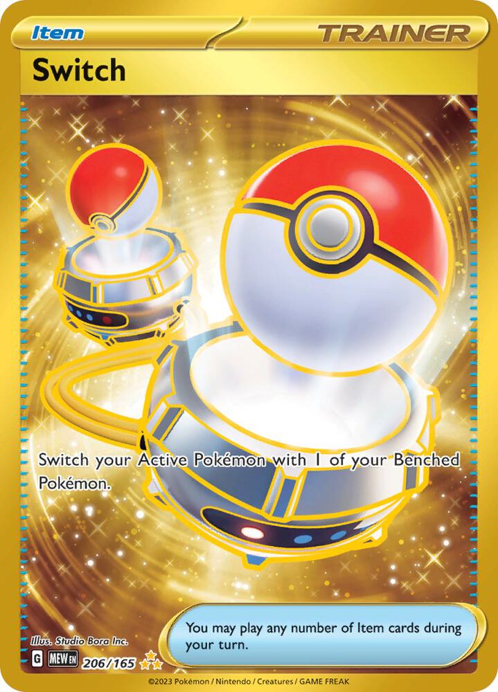 Switch 206/165 card from SV: Scarlet & Violet 151