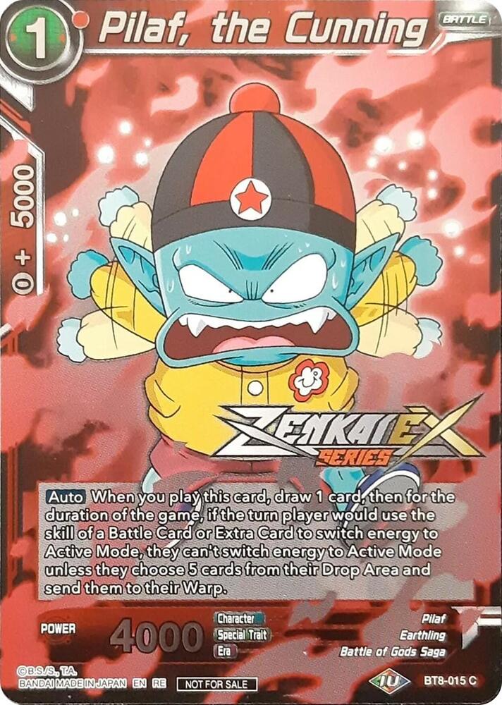 Pilaf, the Cunning (Event Pack 13) BT8-015 card from Tournament Promotion Cards