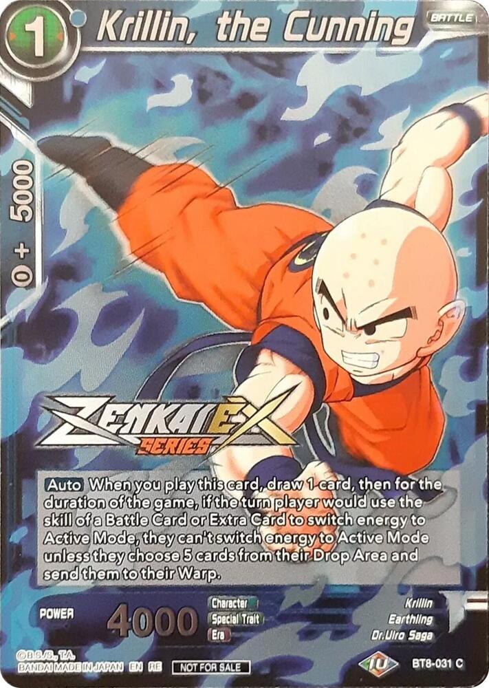 Krillin, the Cunning (Event Pack 13) BT8-031 card from Tournament Promotion Cards