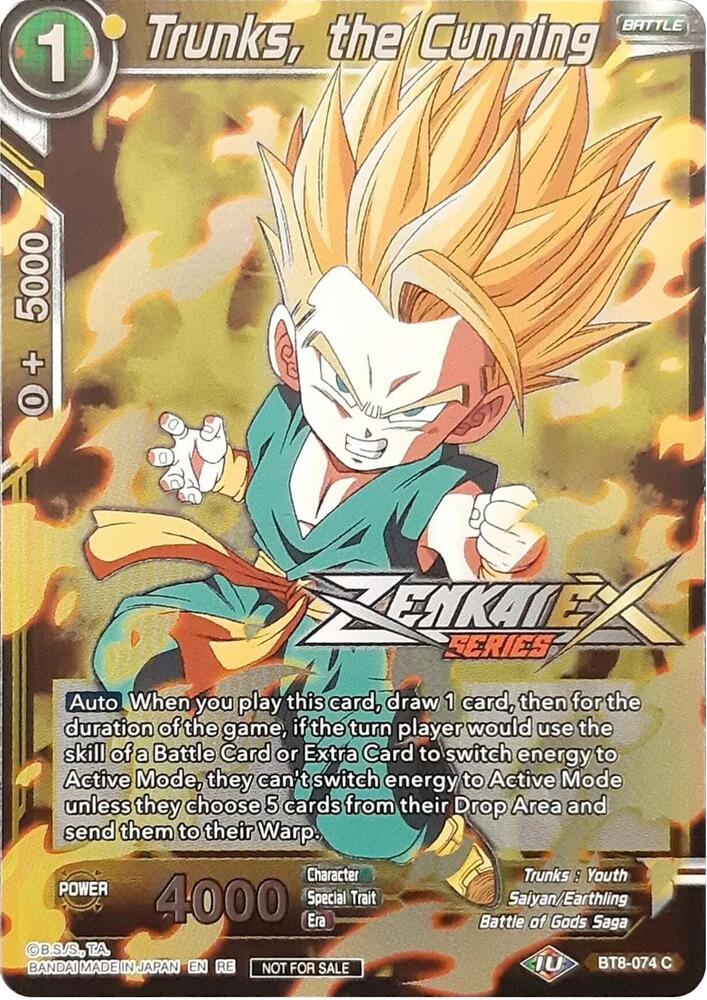 Trunks, the Cunning (Event Pack 13) BT8-074 card from Tournament Promotion Cards