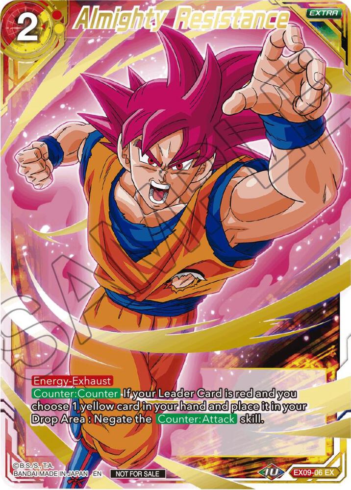 Almighty Resistance (Alt. Art Card Set 2023 Vol. 3) EX09-06 card from Tournament Promotion Cards