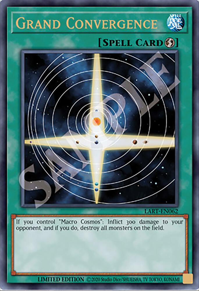 Grand Convergence LART-EN062 card from The Lost Art Promotion