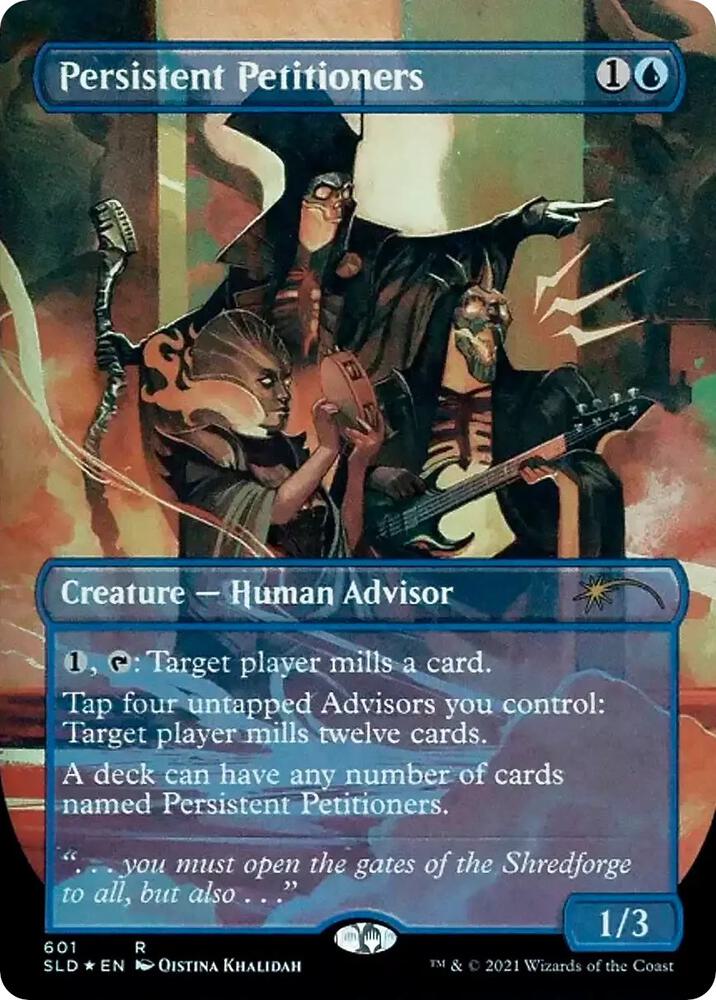 Persistent Petitioners 601 card from Secret Lair Drop Series