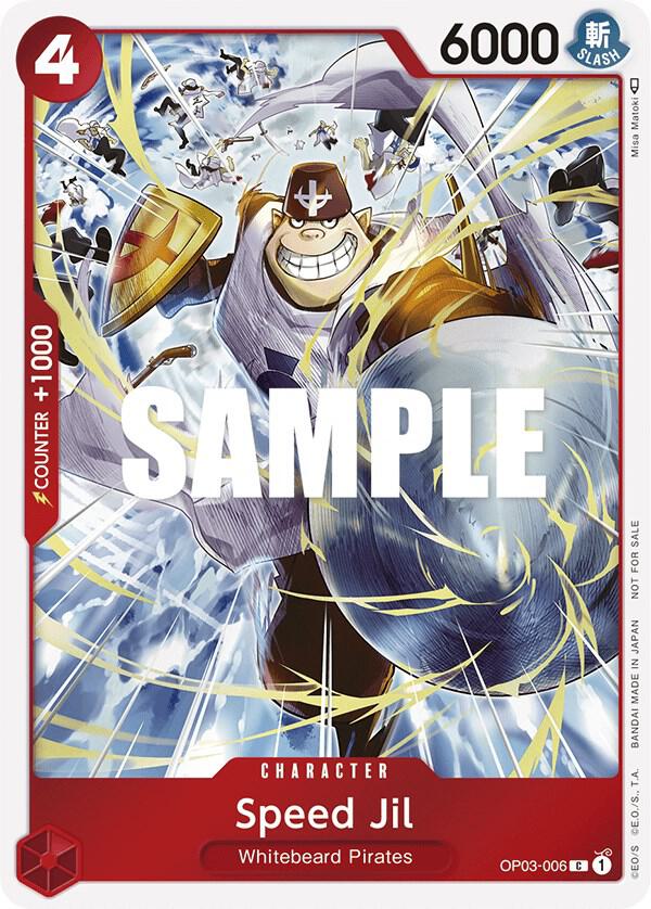 Speed Jil (Dash Pack) OP03-006 card from Kingdoms of Intrigue