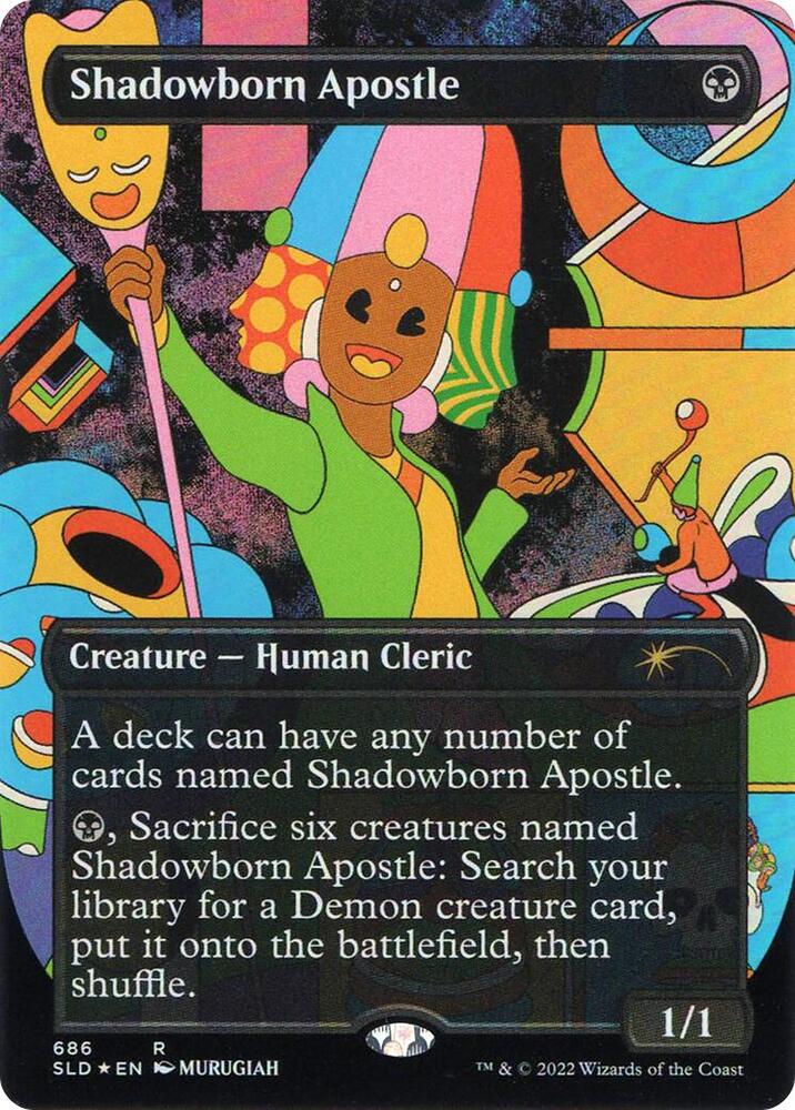 Shadowborn Apostle 686 card from Secret Lair Drop Series