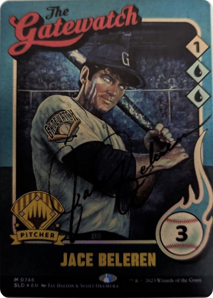 Jace Beleren (Autographed) 746 card from Secret Lair Drop Series