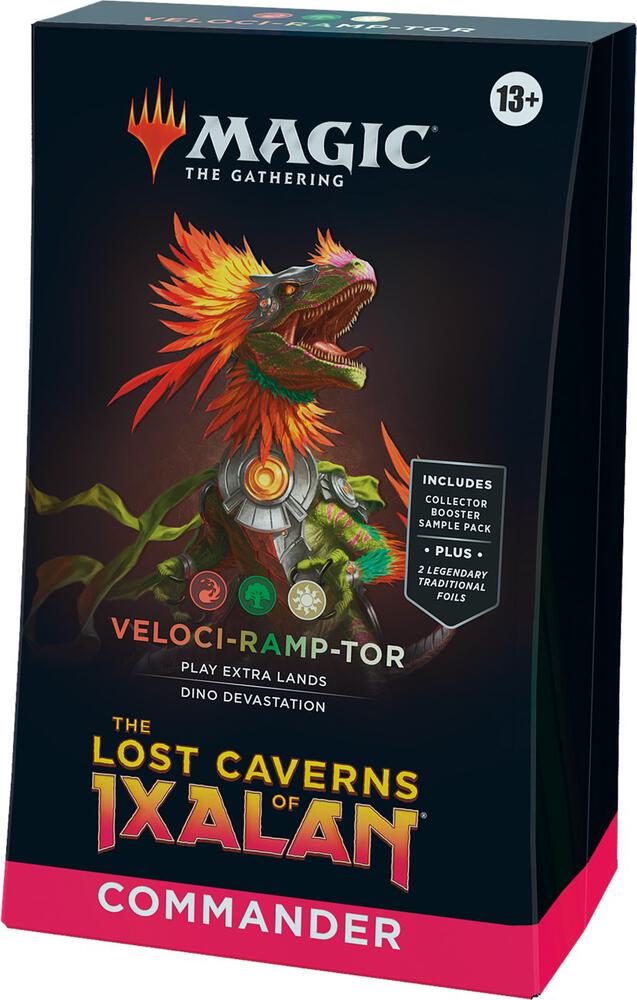 The Lost Caverns of Ixalan Commander Deck - Veloci-Ramp-Tor card from Commander: The Lost Caverns of Ixalan