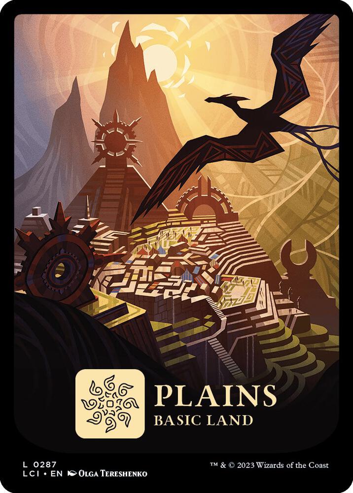Plains 287 card from The Lost Caverns of Ixalan