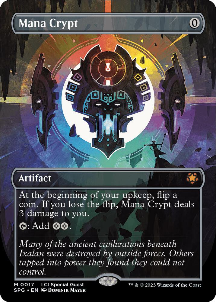Mana Crypt (Borderless) 17 card from Special Guests