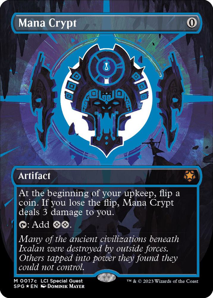 Mana Crypt (0017c) (Borderless) 17c card from Special Guests