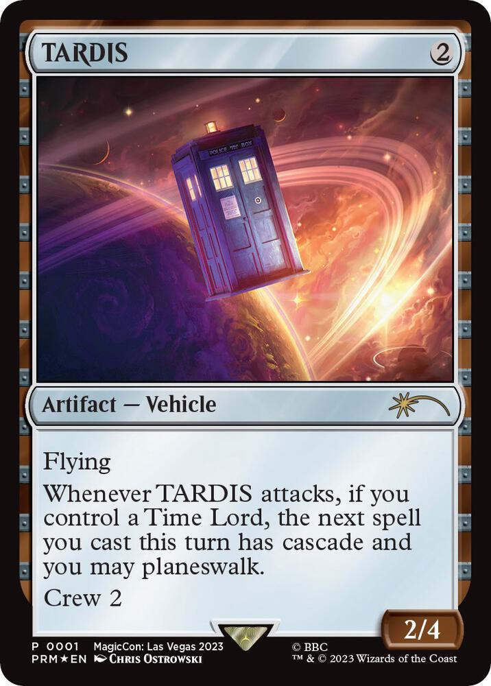TARDIS (MagicCon: Las Vegas 2023) 1 card from Unique and Miscellaneous Promos