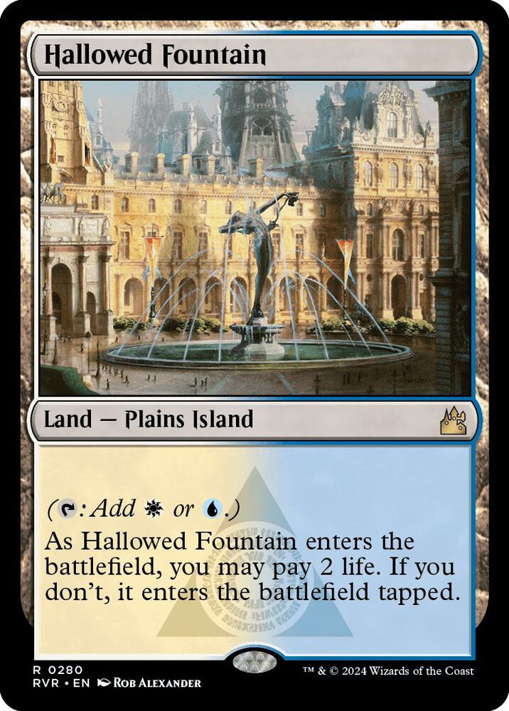 Hallowed Fountain 280 card from Ravnica Remastered