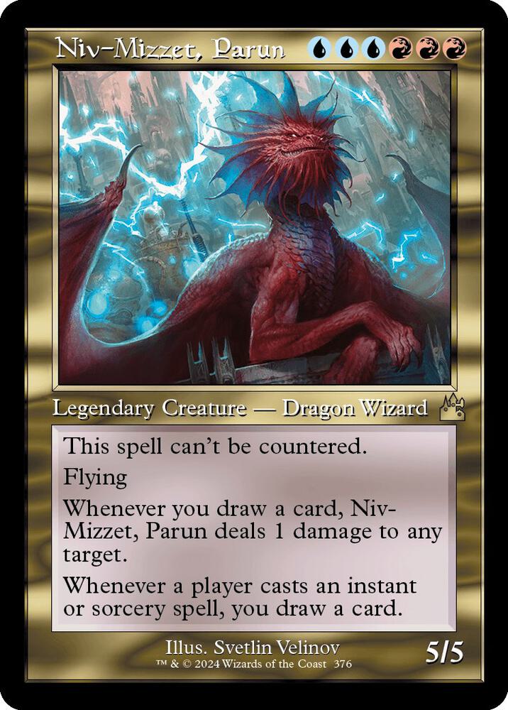 Niv-Mizzet, Parun (Retro Frame) 376 card from Ravnica Remastered