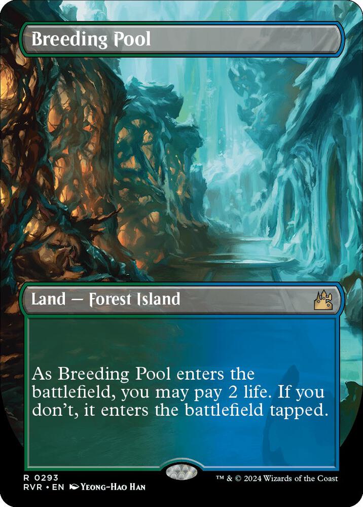 Breeding Pool (Borderless) 293 card from Ravnica Remastered