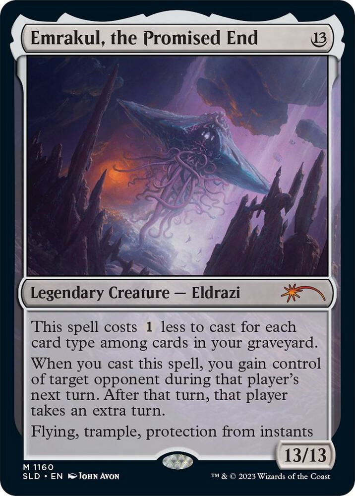 Emrakul, the Promised End 1160 card from Secret Lair Drop Series