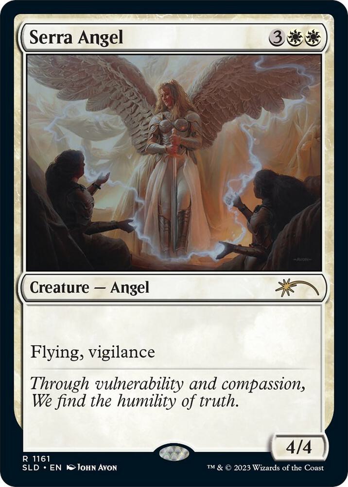 Serra Angel 1161 card from Secret Lair Drop Series