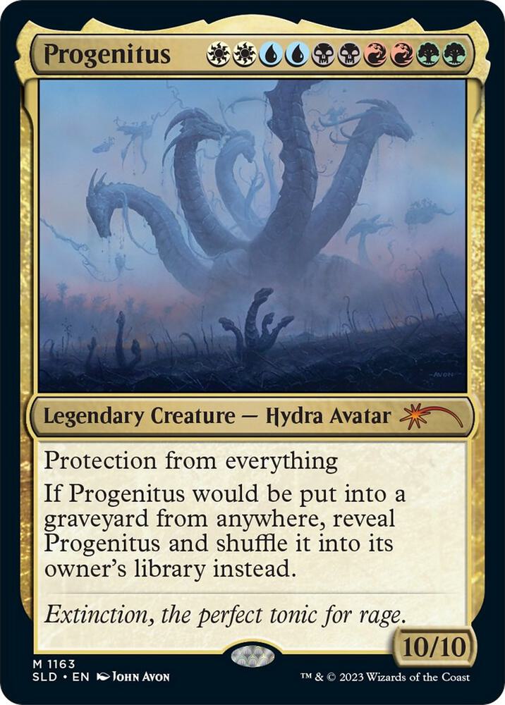 Progenitus 1163 card from Secret Lair Drop Series