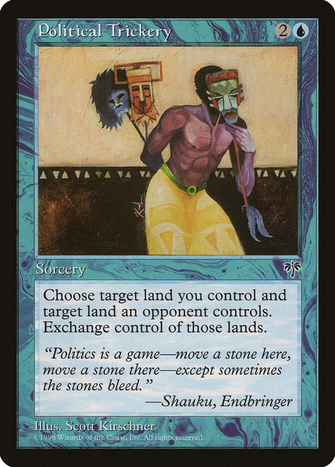 Political Trickery card from Mirage