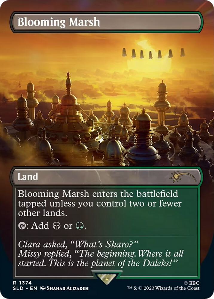 Blooming Marsh 1374 card from Secret Lair Drop Series