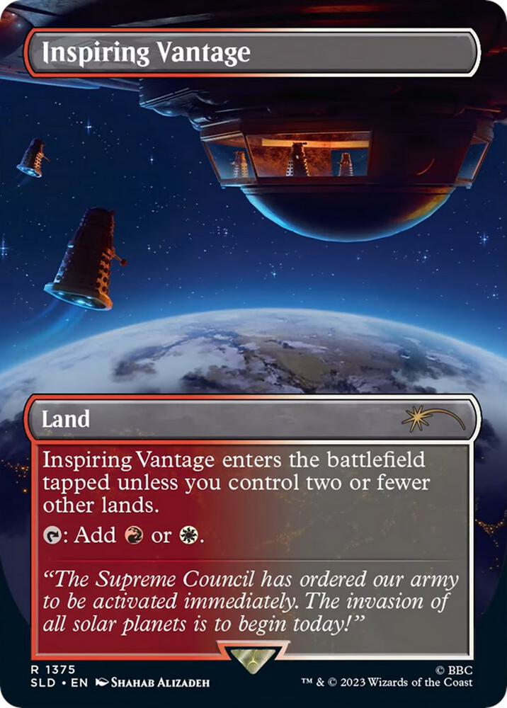 Inspiring Vantage 1375 card from Secret Lair Drop Series