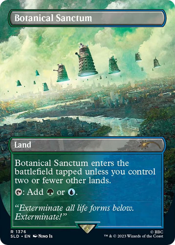 Botanical Sanctum 1376 card from Secret Lair Drop Series