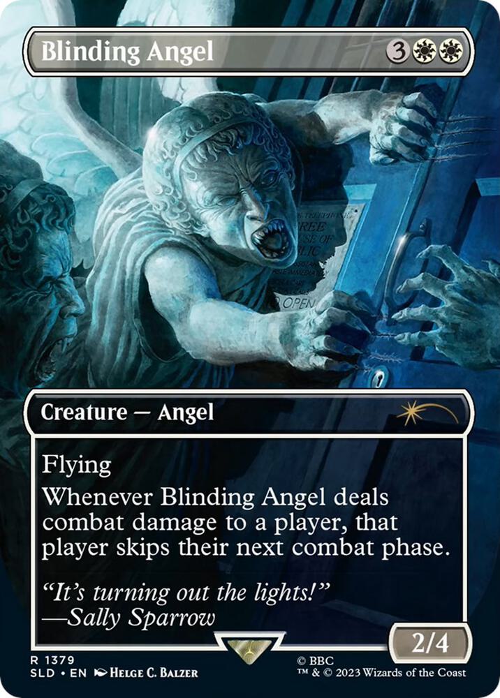 Blinding Angel 1379 card from Secret Lair Drop Series