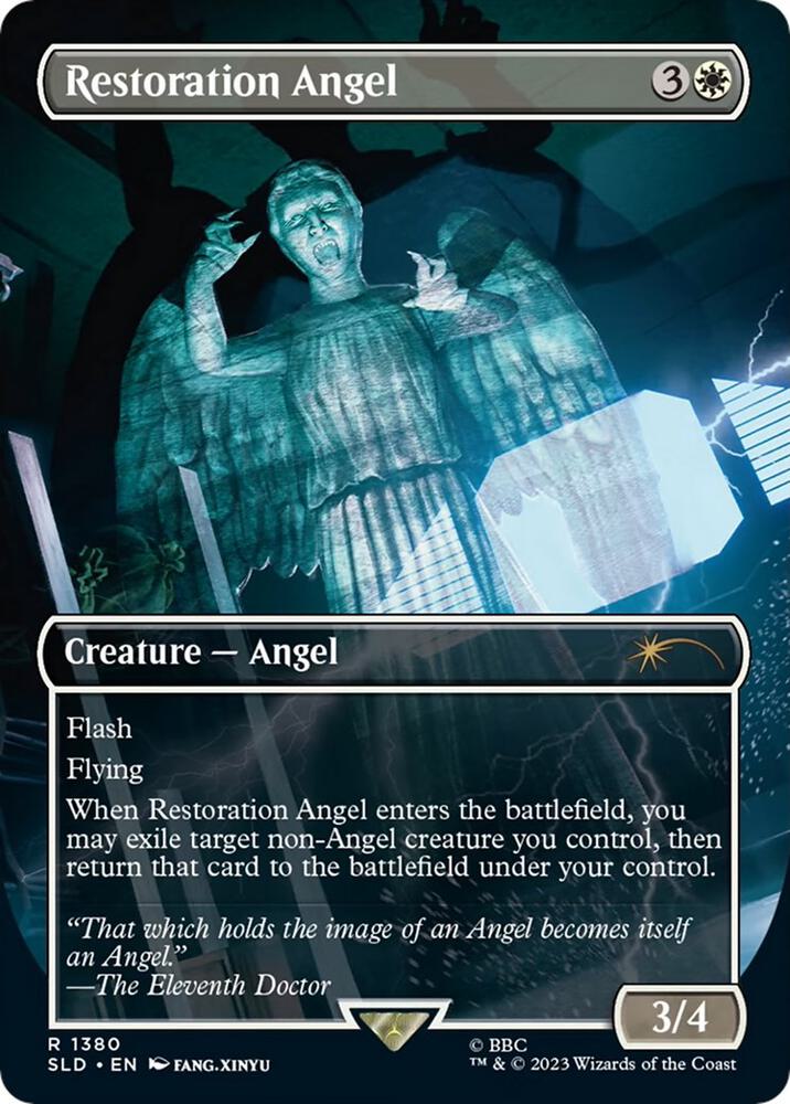 Restoration Angel 1380 card from Secret Lair Drop Series