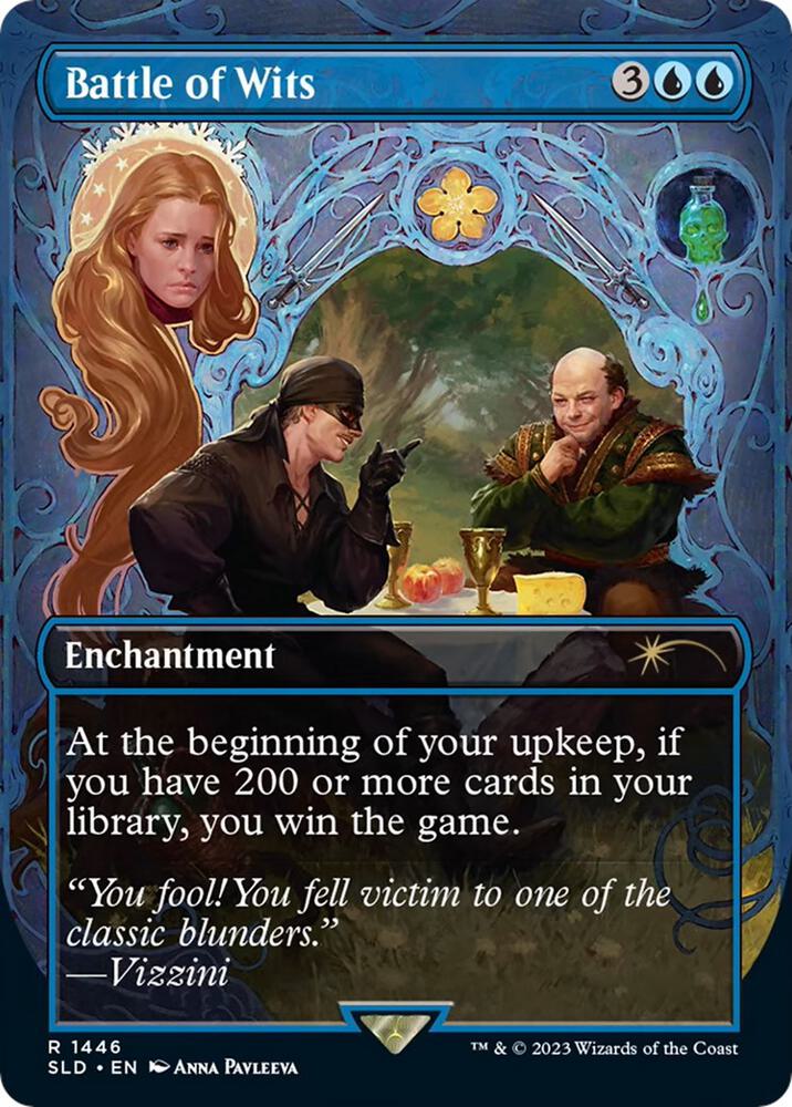 Battle of Wits 1446 card from Secret Lair Drop Series