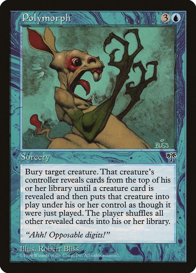 Polymorph card from Mirage