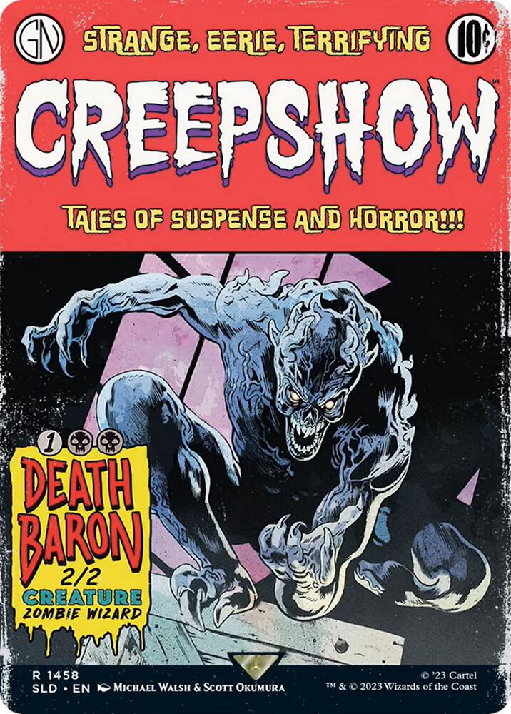 Death Baron 1458 card from Secret Lair Drop Series