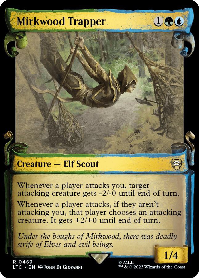 Mirkwood Trapper (Showcase Scrolls) 469 card from Commander: The Lord of the Rings: Tales of Middle-earth