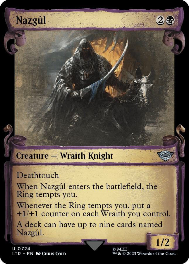 Nazgul (Showcase Scrolls) 724 card from Universes Beyond: The Lord of the Rings: Tales of Middle-earth
