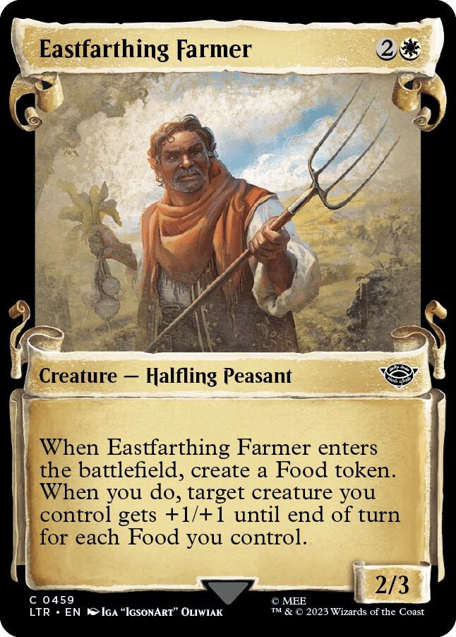 Eastfarthing Farmer (Showcase Scrolls) 459 card from Universes Beyond: The Lord of the Rings: Tales of Middle-earth