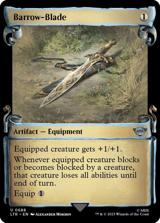 Barrow-Blade (Showcase Scrolls) 688 card from Universes Beyond: The Lord of the Rings: Tales of Middle-earth