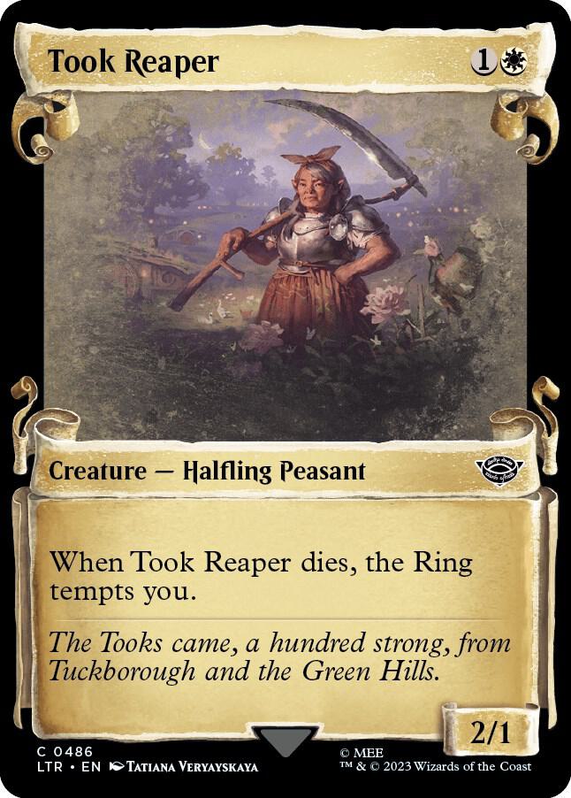 Took Reaper (Showcase Scrolls) 486 card from Universes Beyond: The Lord of the Rings: Tales of Middle-earth