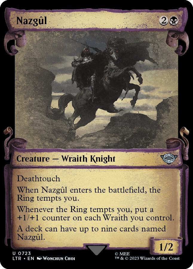 Nazgul (Showcase Scrolls) 723 card from Universes Beyond: The Lord of the Rings: Tales of Middle-earth