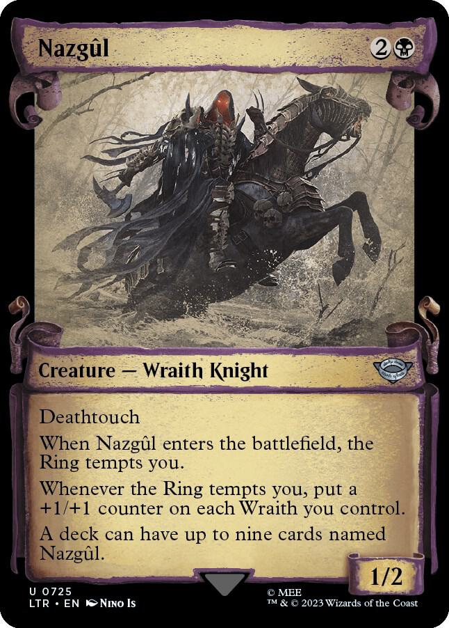 Nazgul (Showcase Scrolls) 725 card from Universes Beyond: The Lord of the Rings: Tales of Middle-earth