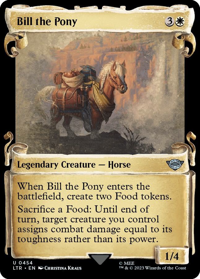 Bill the Pony (Showcase Scrolls) 454 card from Universes Beyond: The Lord of the Rings: Tales of Middle-earth