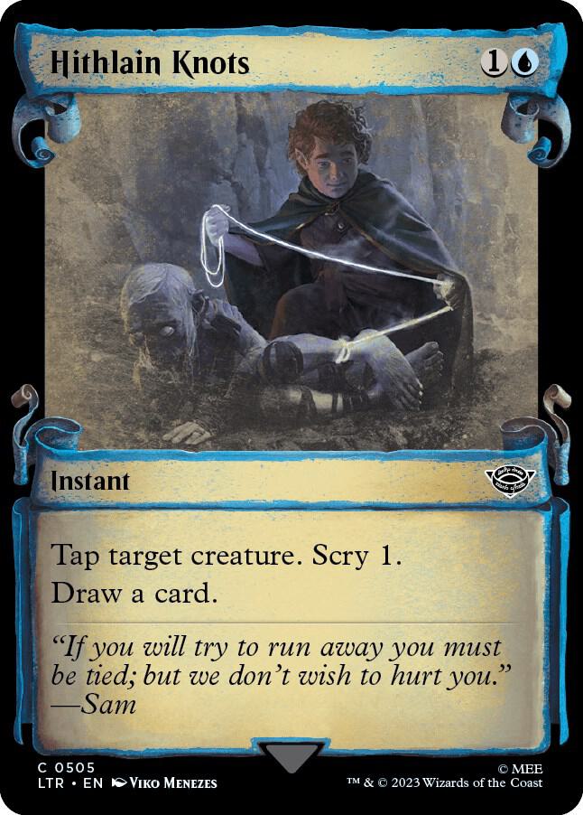 Hithlain Knots (Showcase Scrolls) 505 card from Universes Beyond: The Lord of the Rings: Tales of Middle-earth